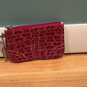 Coach wristlet